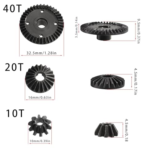 DYNWAVE RC Differential Box Center Differential Housing Replacement Aluminum Alloy Accessories Hobby Portable Diff Case Diff Carrier
