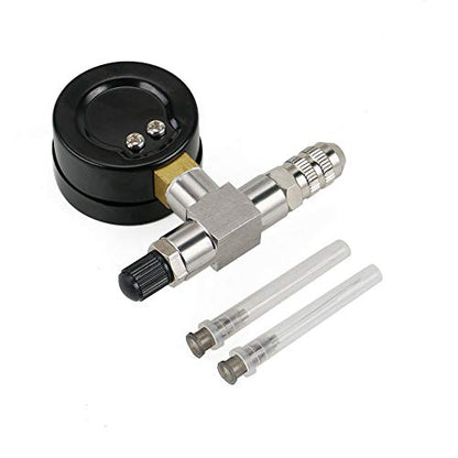 NICECNC 350PSI Shock Nitrogen Needle Fill Tool Compatible with Yamaha YZX,RZR's,Compatible with Arctic Cat,Compatible with Ohlins,Compatible with Raptor Truck Shocks,Snowmobile Shocks,See Fitment!