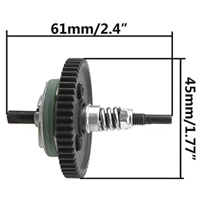 ShareGoo Metal Differential Gear Slipper Clutch 54T 32P #6878 Compatible with Traxxas Slash 4X4 / Stampede 4X4 / Rustle 4X4 / Huanqi727 1/10 RC Car