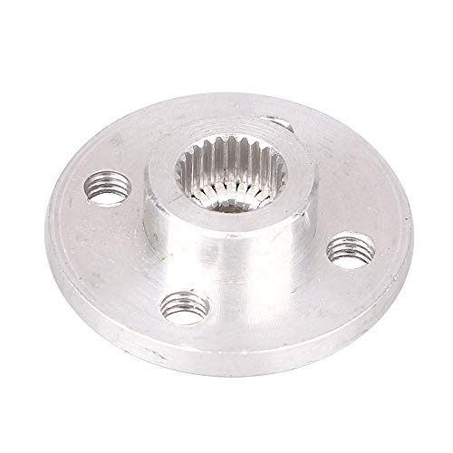 Servo Arm Horn Metal Aluminum 25t for Rc Car Helicopter Round Mg945 Mg995 Mg996 Silver/Red/Blue (Silver) - color: Silver
