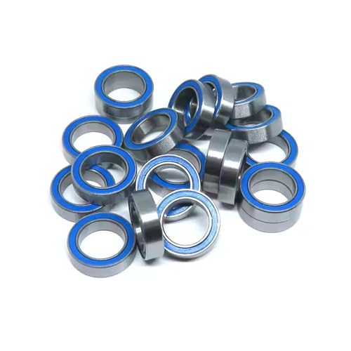 MR83RS Bearing 10PCS 3x8x3 mm ABEC-7 Hobby Electric RC Car Truck MR83 RS 2RS Ball Bearings MR83-2RS Blue Sealed