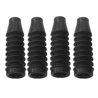 4Pcs 1:8 RC Absorber Rubber Cover Shock Damper Absorption Cover Dust-Proof Boot for 1/8 RC Off-Road Monster Short-Course Truck Car Kyosho TRX4 Hobao HPI HSP Upgrade Parts (36mm) - size: 36mm