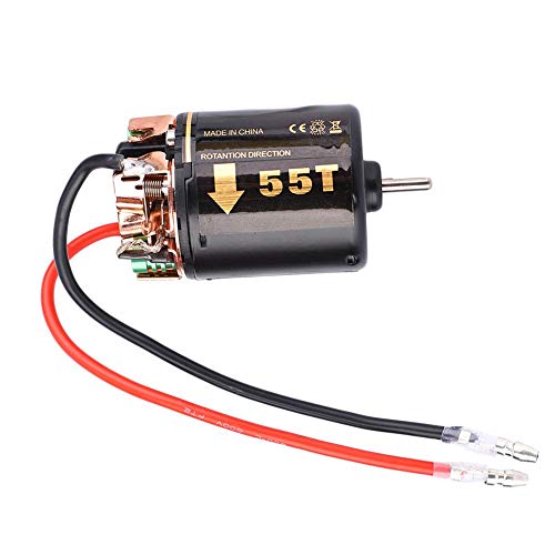 RC Motor, 35T 45T 55T Universal RC Model Car 540 Brushless Motor for Big Trucks Climbing Car Model Motor Replacement Accessory (55T)