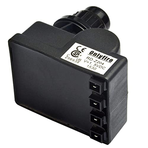onlyfire Universal Fit 4-Spark Electronic Push Button Igniter Kit for Most Grills, Black