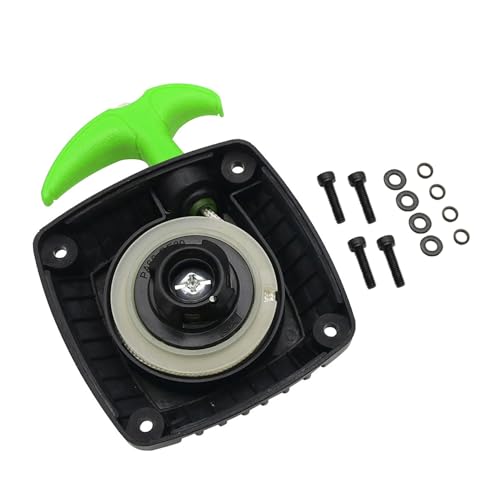 32CC 35CC 36CC Engine Easy-Start Dustproof Pull Starter (Green) | for 1/5 HPI ROFUN ROVAN KM Baja LT FG GoPed RedCat Rc Parts - color: Green