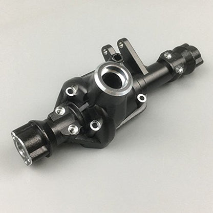 KYX Racing Metal Front & Rear Axle Housing Axle Shell w/Black Cover for 1/10 RC Crawler TRX-4