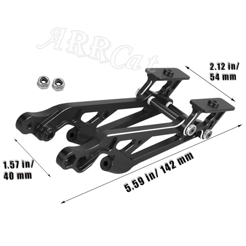 Aluminum Wing Mount Upgrades - Compatible with Typhon, Outcast, Kraton, Notorious, Talion, Replaces AR320347 (Black) - color: Black (Wing Mount Set)
