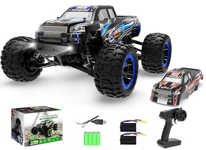 RC Truck 1:16 4x4 All Terrain RC Car 40KPH High Speed Remote Control Cars for Adults | 4WD, 2.4GHz, 2 batteries, full proportional control, over-range & low battery control