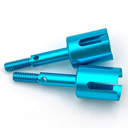 GoolRC 4PSC RC Drive Shaft, Tamiya Upgrades Drive Shaft Metal Universal CVD Drive Shaft Dogbone Joint Replacement for Tamiya TT01 TT02 1/10 Remote Control Car