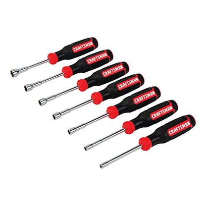 CRAFTSMAN Screwdriver Nut Driver, SAE/MM, 7-Piece Set (CMHT65081) - style: Old Version