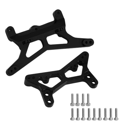 Aluminum Steering Knuckles, Caster Blocks C Hubs,Rear Hubs Shock Mount and Front Rear Suspension Arms for 1/24 Buggy Losi Micro-B Upgrade Set
