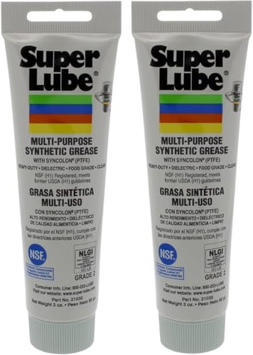 Super Lube-21030 Synthetic Multi-Purpose Grease, 3 Oz. (Pack of 2) - size: 3 oz Tube - Pack of 2