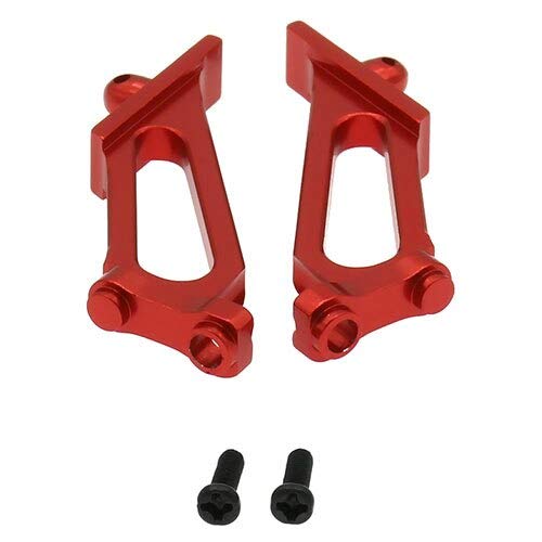 Replacement Part For Tail Wing Holder For RC Model Car 1/10 Buggy Desert Rally E10XB E10XBL E10DB E10DBL E10SC E10SCL - (Color: Red) - color: Red