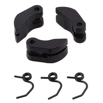 Share Goo Aluminum Clutch Shoes with Springs Compatible with HSP RC 1:8 Scale Nitro Engine Car Truck Upgrade Parts #081008 (81202)-Black