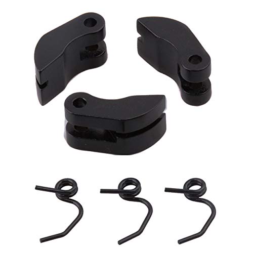 Share Goo Aluminum Clutch Shoes with Springs Compatible with HSP RC 1:8 Scale Nitro Engine Car Truck Upgrade Parts #081008 (81202)-Black
