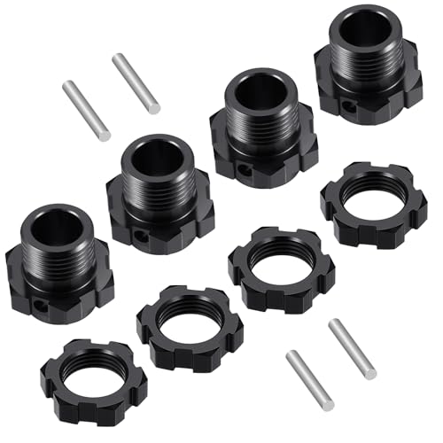 Wheel Hex Hub Adapter 4Pcs for 1/8 ARRMA KRATON EXB | Aluminum Adapters RC Car Upgrade