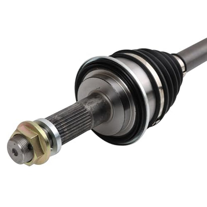 TRQ Front Driver or Passenger Side CV Axle Assembly Compatible with 2000-2006 Toyota Tundra 4WD 2001-2007 Sequoia 4WD - style: CSA72957