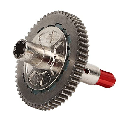 RC Slipper Clutch, 57T RC Clutch Spur Gear Aluminum Alloy Steel RC Slipper Clutch Replacement for 1/10 Upgrade Replace Part (Red) - color: Red