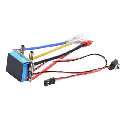 RC Auto Car Boat Brushed ESC Kit Waterproof Motor Electronic Speed Controller US - size: 480A