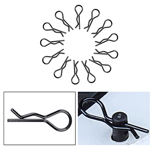 RC Body Clips Body Washers (300 Pack) & RC Body Reamer Body Scissors RC Body Mounting Tools for All 1/10 1/12 Scale RC Car