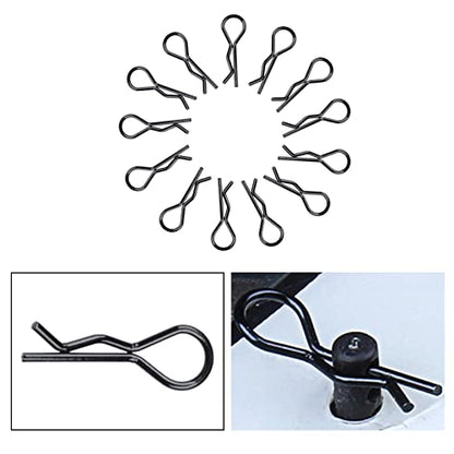 RC Body Clips Body Washers (300 Pack) & RC Body Reamer Body Scissors RC Body Mounting Tools for All 1/10 1/12 Scale RC Car