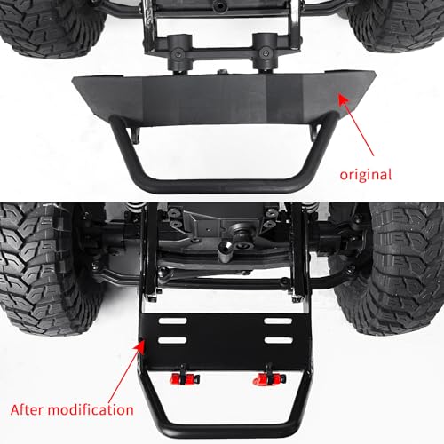 Metal Front Bumper Upgrade Parts for 1/10 Axial SCX10 | RC Crawler Car