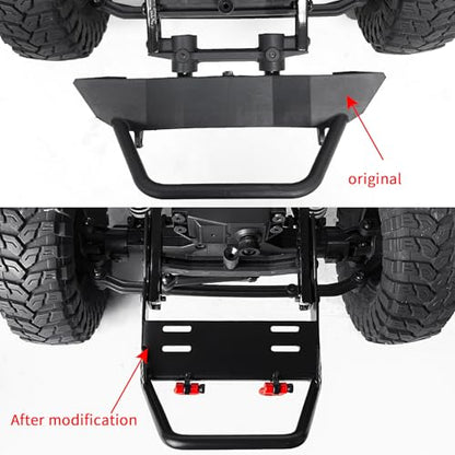 Metal Front Bumper Upgrade Parts for 1/10 Axial SCX10 | RC Crawler Car