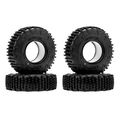 MEUS RACING 1.3 Tires - MS6 MPRO Pin Tires for TRX4M SCX24 FCX24 AX24 1/24 1/18 RC Crawler, 0.87/2.76/R1.3, #1302