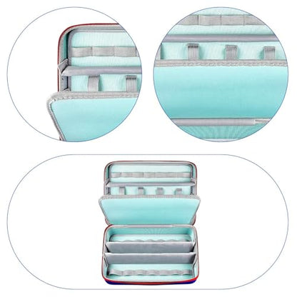 Toy Car Storage Tote with 36 Slots Organizer Case Handheld Carrying Bag Model Car Carrier Portable EVA Material Suitable for Kids