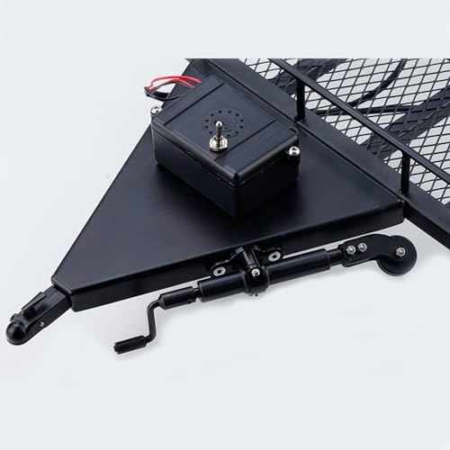 Heavy Duty Truck Trailer for 1/10 RC Crawler Car Axial SCX10 SCX10 II SCX10 III Traxxas TRX4 TRX6 D90 CC01