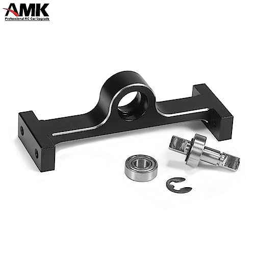 Aluminum Alloy 70mm Transfer Case Transmission Gearbox with 5mm Shaft for 1/10 RC Rock Crawler MOA 1.9 Shafty LCG Chassis Builder