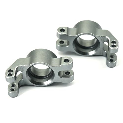 Aluminum Rear Hub Knuckle Arm for ARRMA Mini Kraton 1/16 RC Car, Upgrade Replacement Parts, (Titanium Rear Hub/Knuckle Arm) - color: Titanium Rear Hub/Knuckle Arm