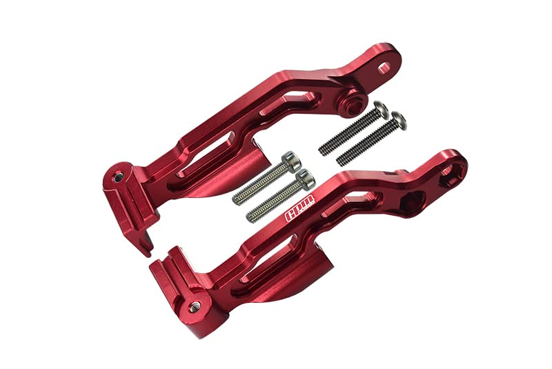 1/7 INFRACTION 6S BLX Upgrade Parts Aluminum Rear Body Post Fixed Mount - 2Pc Set Red