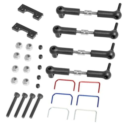 for Trxs for Slash for E-Revo for 1/16 RC Car Upgrade Parts Accessories Front and Rear Wide Sway Bar Anti Roll Bar Kit RC Car Repair Kit