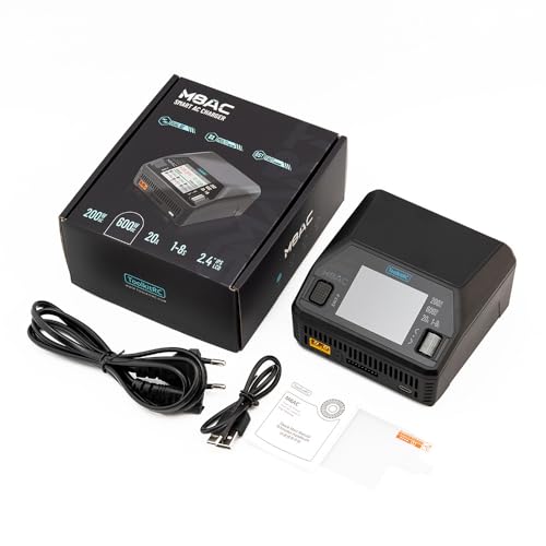 ToolkitRC M8AC Multifunctional Lithium Battery Charger Smart Lipo Battery Charger Discharger PD 65W Fast Charge Smart for FPV Model RC Car 1-8S LiHV Lipo Battery
