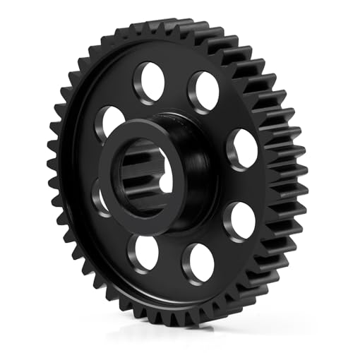 Steel Spur Gear 47T for Tra-xxas 1/16 Mini Maxx/Slash | 0.8 Module RC Gears Short Course Truck Upgrades