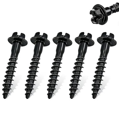5PCS Air Box Screw, Air Filter Housing Retaining Bolts, Steel Rust Resistant Fastener, Engine Air Cleaner Cover Fastener Repair Accessories for Chrysler Ram Chevrolet Jeep Dodge 6509605AA