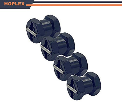 Aluminum 12mm Wheel Hex Hub with 15mm Offset Extension for SCX10 | Hex Drive Adaptor for 1/10 RC Crawler Axial SCX10 SCX10 II D90 Repairing and Upgrading