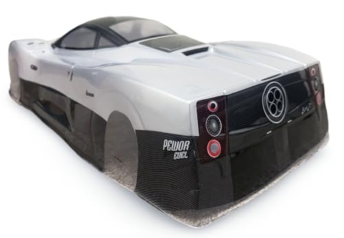 1/10 Scale RC Drift Racing Touring On Road Car Painted Body Shell,Pagani HP Style, Not Cut, 1:10 Scale