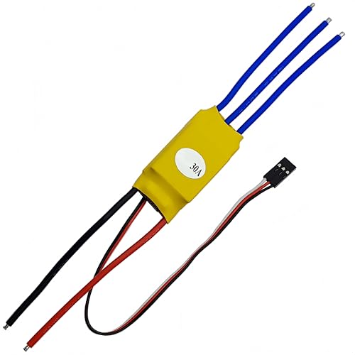 ESC 30A High-Power Brushless Motor Electronic Speed Controller for RC Plane Helicopter Car Boat Tank