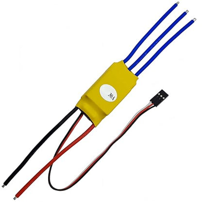 ESC 30A High-Power Brushless Motor Electronic Speed Controller for RC Plane Helicopter Car Boat Tank