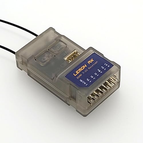 Compatible Spektrum Full-Range DSMP 7-CH Receiver with Diversity Antenna， DSMX DSM2 Compatible 7-CH RC Receiver（1PCS