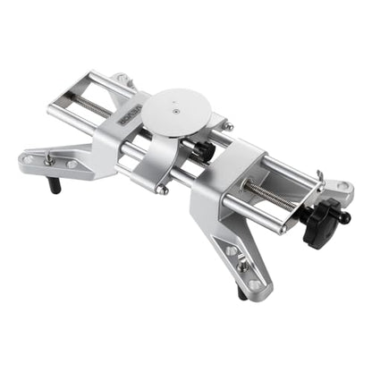 VEVOR Wheel Clamp & Magnetic Adapter, 1 PC Aluminum Alloy Wheel Alignment Tool for Precise Camber Gauge, Fits 11-25 Inch Rims, Universal Magnetic Gauge Tire Repair Tool for Car Truck SUV Motorcycle