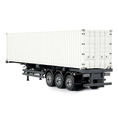 Orlandoo Hunter 1:32 Trailer Assembly Kit for RC Truck, Towing Semi Trailer, Skeleton Truck Container Trailer OH32N03 KIT, Trailers for Hauling Behind Car - color: Black