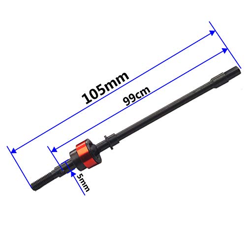 2PCS Vgoohobby Hard Steel CVD Drive Shaft Front Axle Dogbone Hop-Up Parts Compatible with Axial SCX10 1/10 RC Climbing Car Crawlers Buggy