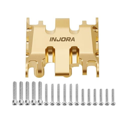 INJORA Brass Skid Plate for 1/30 Axial SCX30 RC Upgrade