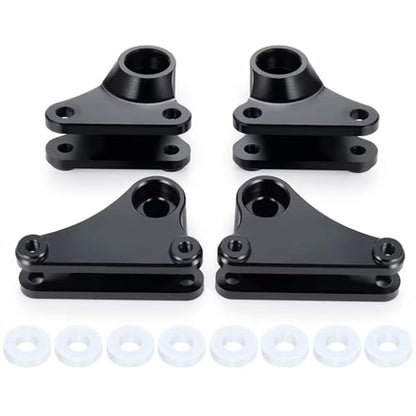 RC Cars Crawler Parts Compatible with Mini for E-Revo for VXL for Brushless 1/16 RC Crawler Car Upgrade Parts Aluminum Alloy Front Rear Shock Mount Tower Stand