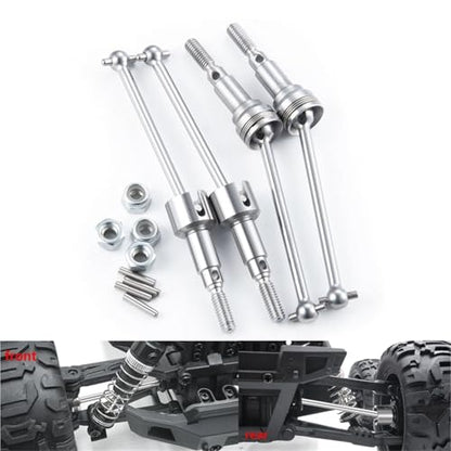for Hbx 16889A 1/16 Rc Car Parts Accessories Front Rear Steel Drive Shaft Cvd Monster Truck Model Upgrade Parts RC Cars Models Parts