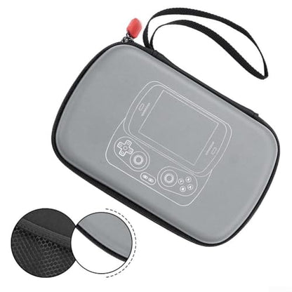 Hard Carrying Case for Anbernic RG Slide Retro Gaming Console Travel Storage Holder Protective Cover Flannel Material Compact Portable Game Accessories Organizer
