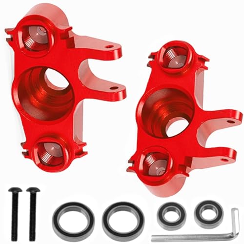 Aluminum Steering Blocks & Knuckle Arms for T-Maxx E-Maxx | Replaces #5334 | 1/10 Scale CNC Upgrade Set
